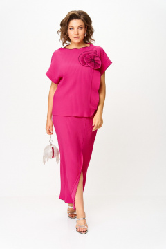Блуза, юбка Michel chic 1430 фуксия - фото 2
