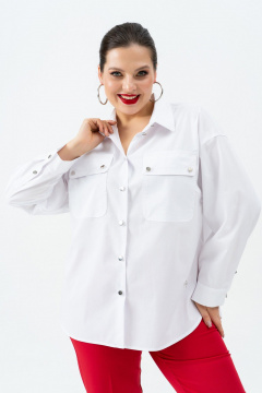 Рубашка Andina 130 белый - фото 1