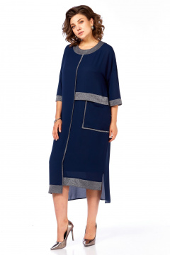 Платье Matini 1.1363 синий - фото 4