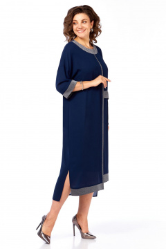 Платье Matini 1.1363 синий - фото 5