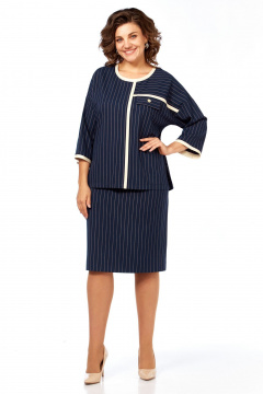 Блуза, юбка Matini 1.1800 полоска - фото 1