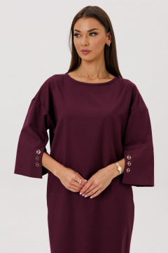 Платье Ларс Стиль 1114 марсала - фото 5