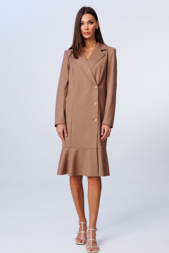 Платье Ларс Стиль 1069 капучино - фото 1