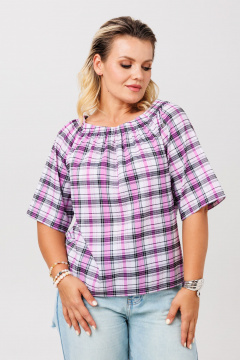 Блуза Anastasia 1255 фиолетовый - фото 3