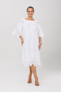 Платье Anastasia 1256 белый - фото 1