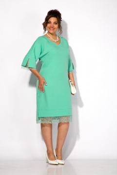 Платье Liliana 1463 мятный - фото 3