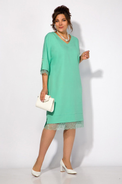 Платье Liliana 1463 мятный - фото 2