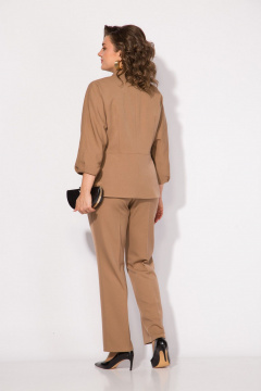 Брюки, жакет Liliana 1469 кэмэл - фото 4