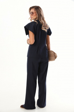 Брюки, жакет LM К132048 синий - фото 4