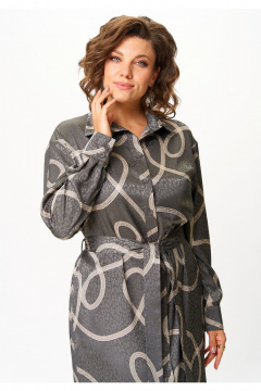 Платье VIPPRIMO 123 серый - фото 4