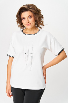 Джемпер Rumoda 2263 молочный - фото 5