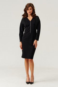 Платье Панда 106880 черный - фото 1