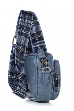 Сумка Galanteya 45124.25с1381к45 серо-голубой - фото 4