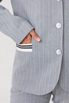 Брюки, жакет Mubliz 248 серый - фото 2