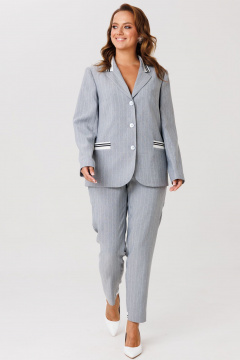 Брюки, жакет Mubliz 248 серый - фото 1