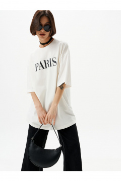 Футболка 10DENCY 23332 молочный-черный - фото 5