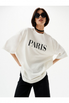 Футболка 10DENCY 23332 молочный-черный - фото 4