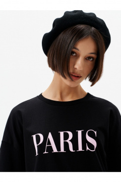 Футболка 10DENCY 23332 черный/розовый - фото 4