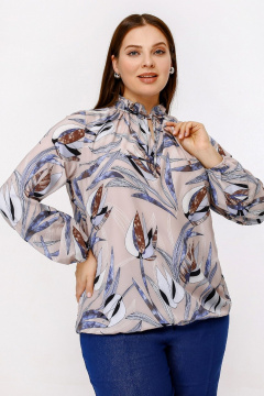 Блуза La rouge 6315 лиловый - фото 1