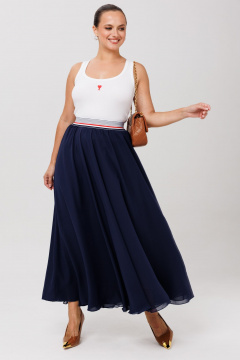 Юбка Anastasia 1263 темно-синий - фото 2