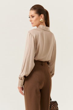 Блуза Панда 103040 бежевый - фото 4