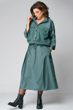 Жакет, юбка Мишель стиль 1293 полынь - фото 4