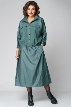 Жакет, юбка Мишель стиль 1293 полынь - фото 1