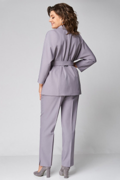 Брюки, жакет Мишель стиль 1297 серый - фото 2