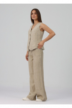 Брюки Полинушка 499б светлый - фото 2