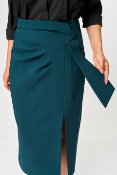 Юбка ANASTASIA MAK 1146-2 зеленый - фото 3