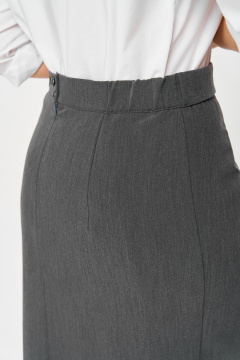 Юбка ANASTASIA MAK 1146-2 серый - фото 4