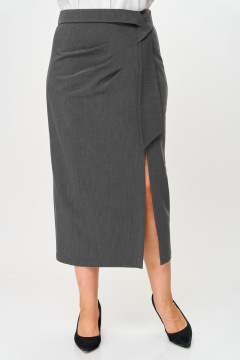 Юбка ANASTASIA MAK 1146-2 серый - фото 2