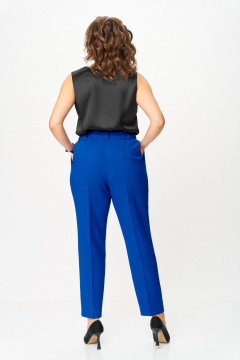 Брюки ANASTASIA MAK 1244-2 василек - фото 3