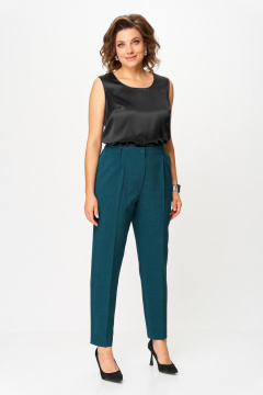 Брюки ANASTASIA MAK 1244-2 зеленый - фото 1