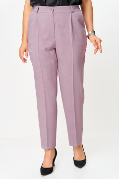 Брюки ANASTASIA MAK 1244-2 пудра - фото 3