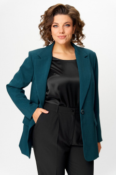 Жакет ANASTASIA MAK 1248 темно-зелёный - фото 5