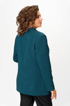 Жакет ANASTASIA MAK 1248 темно-зелёный - фото 4