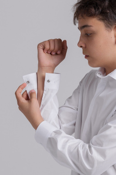 Рубашка Nadex 41-104311/102-25 белый - фото 3