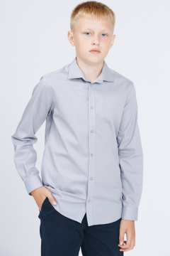 Рубашка Nadex 41-104311/202-25 пепельный - фото 3