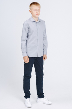 Рубашка Nadex 41-104311/202-25 пепельный - фото 2