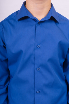 Рубашка Nadex 41-104411/202-25 васильковый - фото 5
