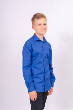 Рубашка Nadex 41-104411/202-25 васильковый - фото 4