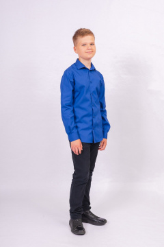 Рубашка Nadex 41-104411/202-25 васильковый - фото 3