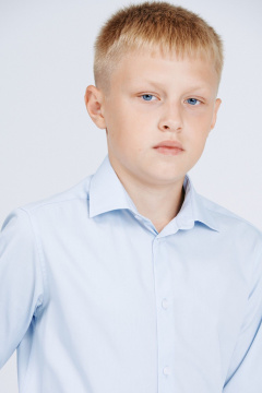 Рубашка Nadex 41-104411/202-25 светло-голубой - фото 3