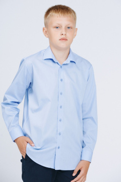 Рубашка Nadex 41-104912/202-25 голубой - фото 4