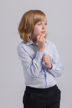 Рубашка Nadex 42-103311/202-25 светло-голубой - фото 4