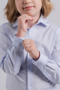 Рубашка Nadex 42-103311/202-25 светло-голубой - фото 3