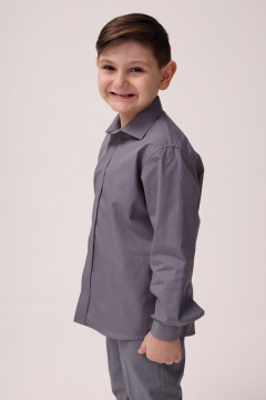 Рубашка Nadex 42-103712/202-25 темно-серый - фото 4