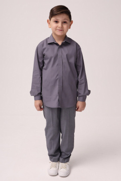 Рубашка Nadex 42-103712/202-25 темно-серый - фото 2