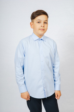 Рубашка Nadex 42-103812/202-25 светло-голубой - фото 3